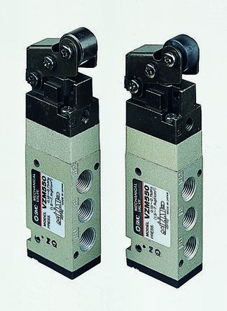 Пневматический электромагнитный клапан SMC - 5/2 Пилотный G Серия EVZM550
