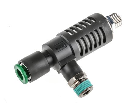 SMC регулируемый выпускной клапан x 1 Mpa мужской A: 1/8 дюйма мужской 1/8 дюйма