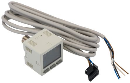 SMC Датчик давления, IP40 10 бар 12/24 V dc 50 °C