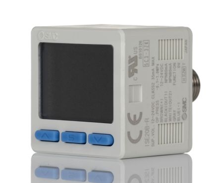 SMC Датчик давления, IP65 10 бар 24 V 50 °C