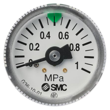 Манометр SMC, 10 бар, откалиброванный
