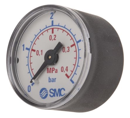 SMC G 1/8 NPT манометр, 40 мм, 0.4 МПа