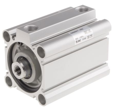 SMC Пневматический Компактный Цилиндр - 50 mm Диаметр Цилиндра, 50 mm CDQ2 Серия, Двустороннего Действия