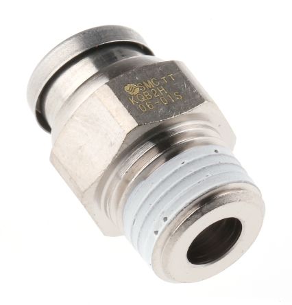 SMC Серия KQB2, Мужской, 1/8 дюйма, R