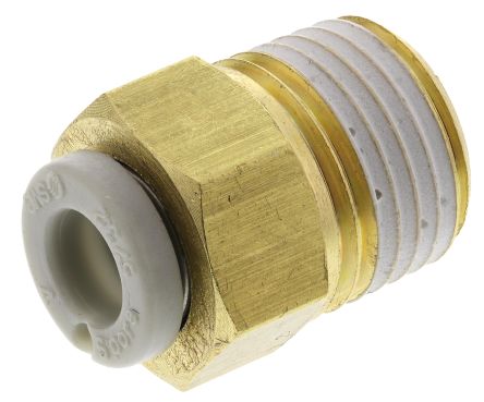 SMC Серия KQ2, Мужской, 1/8 дюйма, R