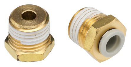 Серия SMC KQ2, Мужской, 1/4 дюйма, R