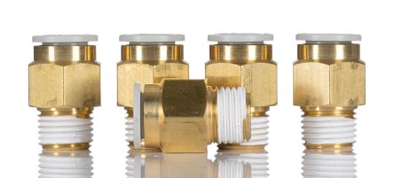 Серия SMC KQ2, Мужской, 1/4 дюйма, R
