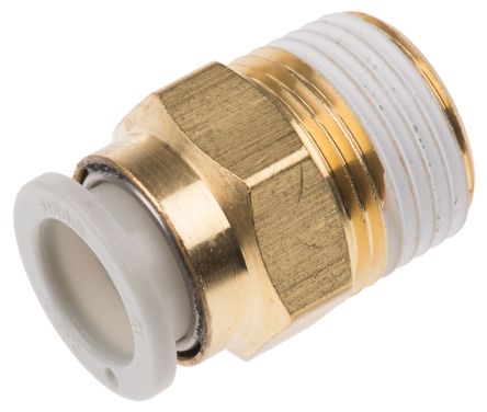 SMC Серия KQ2, Мужской, 3/8 дюйма, R