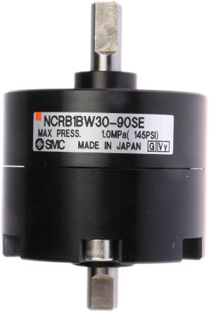 Пневматический поворотный привод SMC NCRB Series, 0.23 Mpa, двустороннего действия, 30 mm диаметр цилиндра