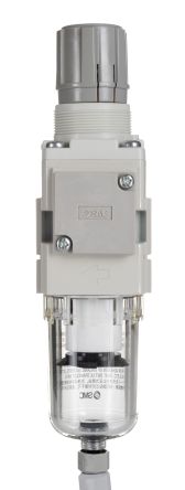 SMC AW-A Фильтр-регулятор, 5 μm, 1/4 in G, Автоматический, 7 bar