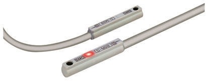 SMC 3-pin M8 Прямой PNP Твердотельный переключатель Пневматический переключатель D-M9 серии, 0.8 V LED индикатор