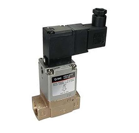 SMC Электромагнитный Клапан VNB211A-F15A-5DZ-Q, 2 Порта, NC, 24 V, 1-1/2 дюйма