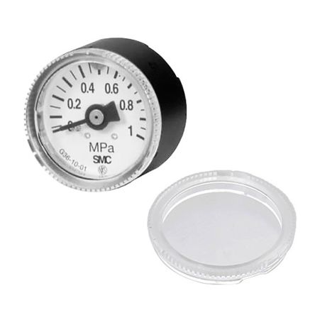 SMC R 1/8 дюйма Тип R Манометр, 37.5 мм