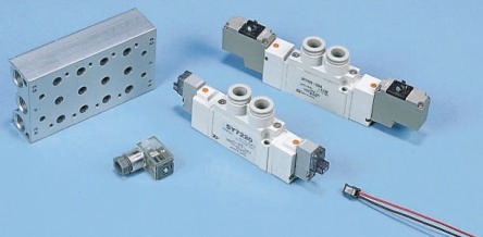 Серия SMC SS5Y5, 4-станционный G коллектор