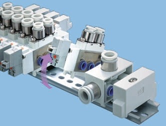 SMC Серия SS5Y5 10 станций G, NPT, Rc, NPTF Манипулятор