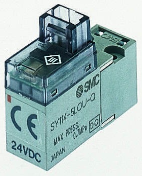 SMC SS3Y Серия 2 станции Метрический Манипулятор для использования с SY3000/SY5000 Серия Электромагнитные клапаны
