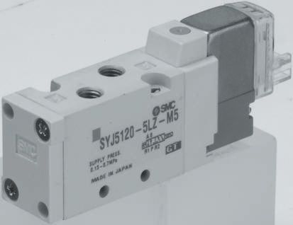 SMC Пневматический электромагнитный клапан - Электромагнитный Rc SY5000 серия 24 V dc
