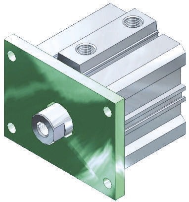 SMC Фланец CQS-F025