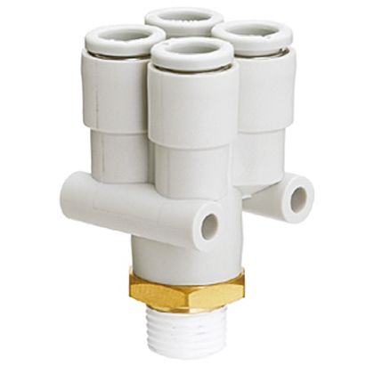 SMC KQ2 Series, Мужской, R 1/8 дюйма, R