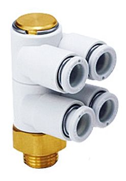 SMC KQ2 Series, Мужской, R 1/8 дюйма, R