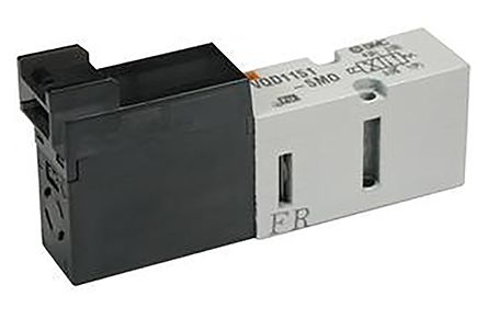 Пневматический электромагнитный клапан SMC - Однофазный метрический VQD Серия 24 V dc