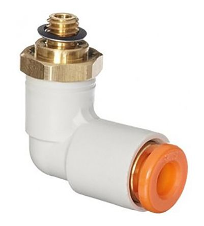 SMC Серия KQ2, Мужской, 1/4 дюйма UNF, Uni
