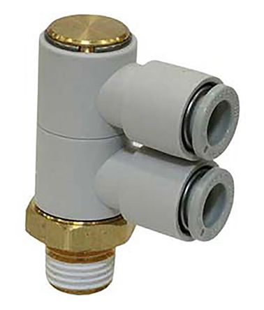 SMC Серия KQ2, Мужской, R 3/8 дюйма, R