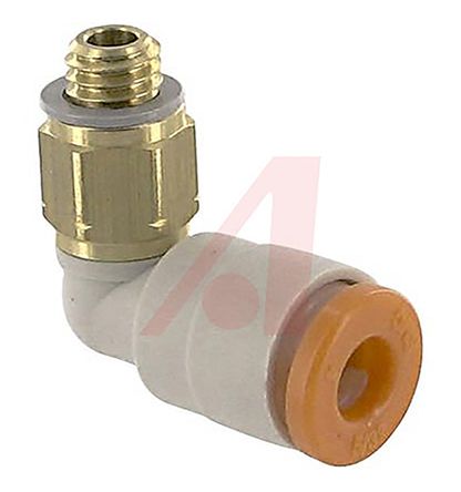 SMC Серия KQ2, Мужской, 1/8 дюйма NPT, NPT