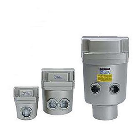 SMC 1000 L/min 1/2 in NPT Мистовый Сепаратор, 0.01 μm фильтрация, 0.05 MPa до 1.5 Mpa