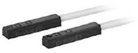 SMC 4-pin M8 Прямой NPN Твердотельный переключатель Пневматический цилиндр и переключатель привода D-Y5 Серия, 24 V dc