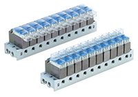SMC Серия V100 12-станционный Метрический коллектор