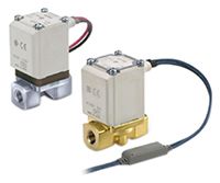 SMC Электромагнитный Клапан VX212AU, 2 Порта, NC, 110 V ac 1/8 дюйма