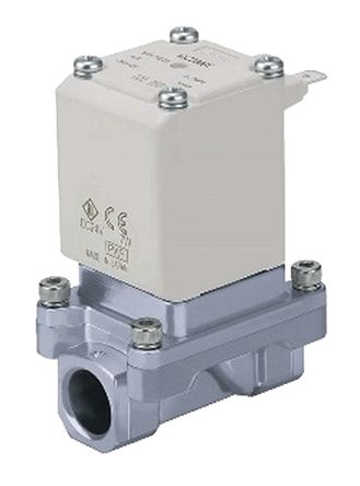 Электромагнитный клапан SMC VXZ232BLA, 2 Порта, NC, 230 V ac