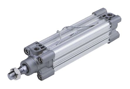 Пневматический цилиндр SMC с поршневым штоком - Серия CP96, Двустороннего действия