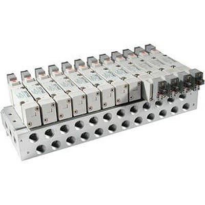 SMC SS5Y7 серия 10 станций Манифольд, SS5Y7-20-10-00F-Q