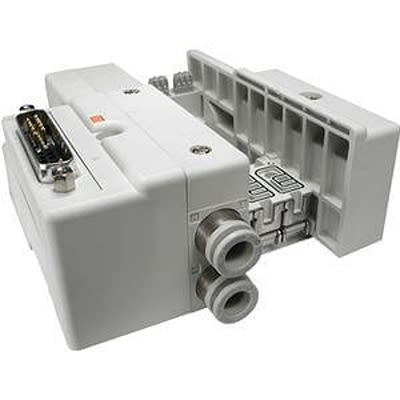 Серия SMC SQ1000 8-станционный D-Sub распределитель, SS5Q13-08FD0-D-Q