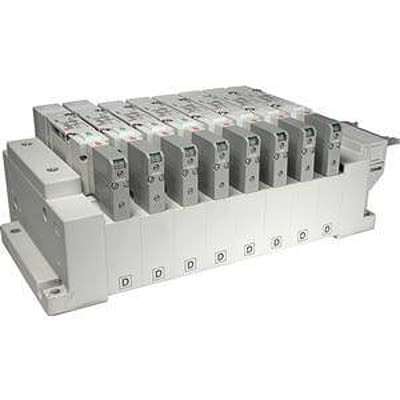 SMC Серия SV2000 8-ми станционный метрический D-Sub коллектор, SS5V2-10FD1-08B-C6