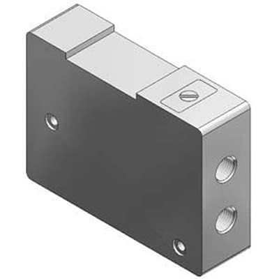 SMC Пневматический электромагнитный клапан - Воздушный электромагнит M5 x 0.8 VQ2000 серия 24 V