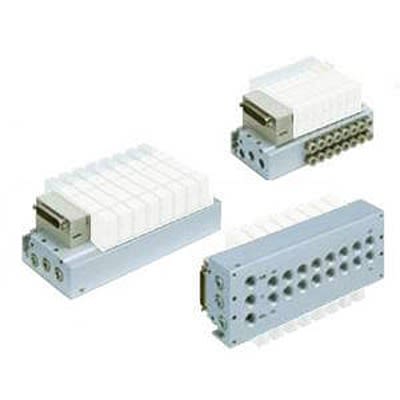 SMC SY3000 серия 10 станций G D-Sub Манifold, SS5Y3-50F1-10B-KC6F