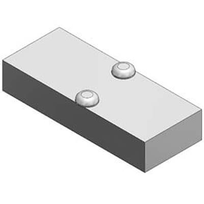 SMC VQD1000 4-ходовой электромагнитный клапан, предназначенный для использования с базовыми электромагнитными клапанами, VVQD1000-10A-5