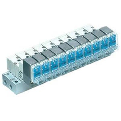 Серия SYJ300 SMC 2 станции G Коллекторная база, SS3YJ3-42-02-C4F-Q