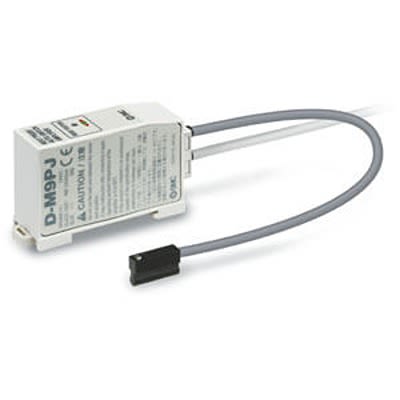 SMC 3-проводной авто переключатель, IP67 28 В постоянного тока, D Серия LED индикатор, D-M9