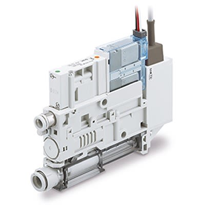 Вакуумный генератор SMC, 1.2 mm сопло, -100 kPa 85 L/min, Серия ZK2