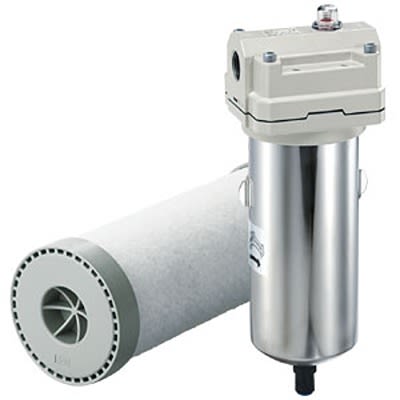 SMC Серия AFF70D-F14 5 μm 1 дюйм G 10 бар Пневматический фильтр с автоматическим сливом