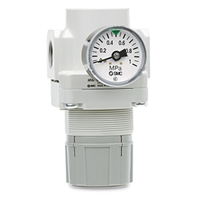 SMC M5 x 0.8 Пневматический регулятор - 1 Мпа, AR10-M5-1N-A, 1/8 дюйма 1100 Л/мин AR