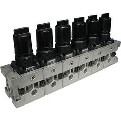 SMC Пневматический регулятор 1/4 дюйма - 0.8 Mpa, ARM2500-06A-02, 1/8 дюйма 20 L/min ARM2500