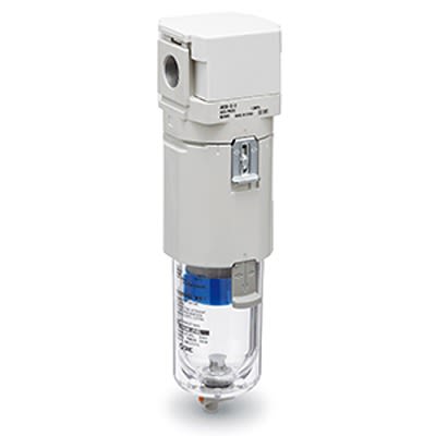 3700 L/min Пневматический сепаратор SMC 1/4 дюйма G, 0.01 μm фильтрация, 0.5 бар до 10 бар