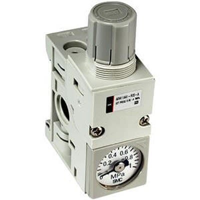 SMC 6 мм Трубка Пневматический Регулятор - 1 Мпа, ARM11BA1-R08-A 20 L/min ARM11