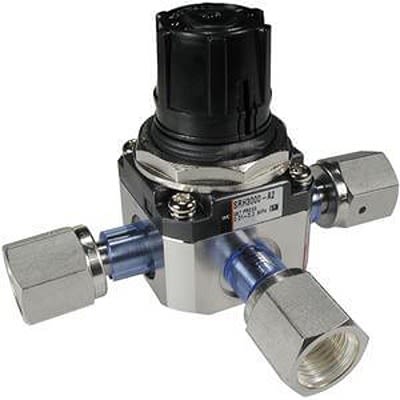 SMC Rc 3/8 в Пневматический регулятор - 1 Mpa, SRH4010-04, R 1/4 в 2 L/min SRH