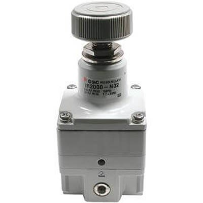 SMC 1/4 в G Пневматический регулятор - 1 Mpa, IR2010, Rc 1/8 в (2 места) 4000 L/min IR2000